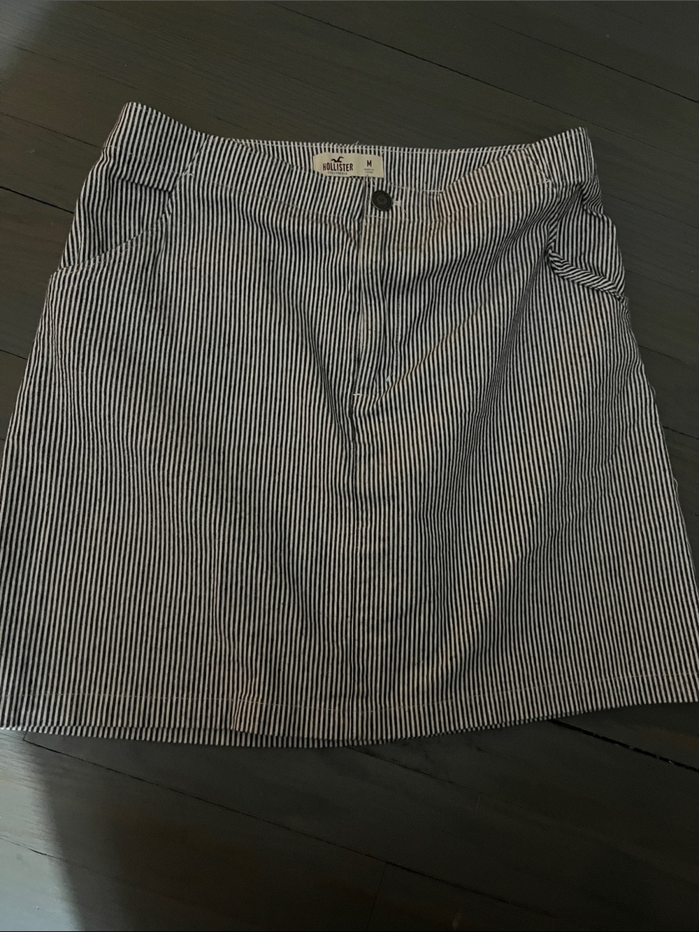 Hollister Striped Mini Skirt